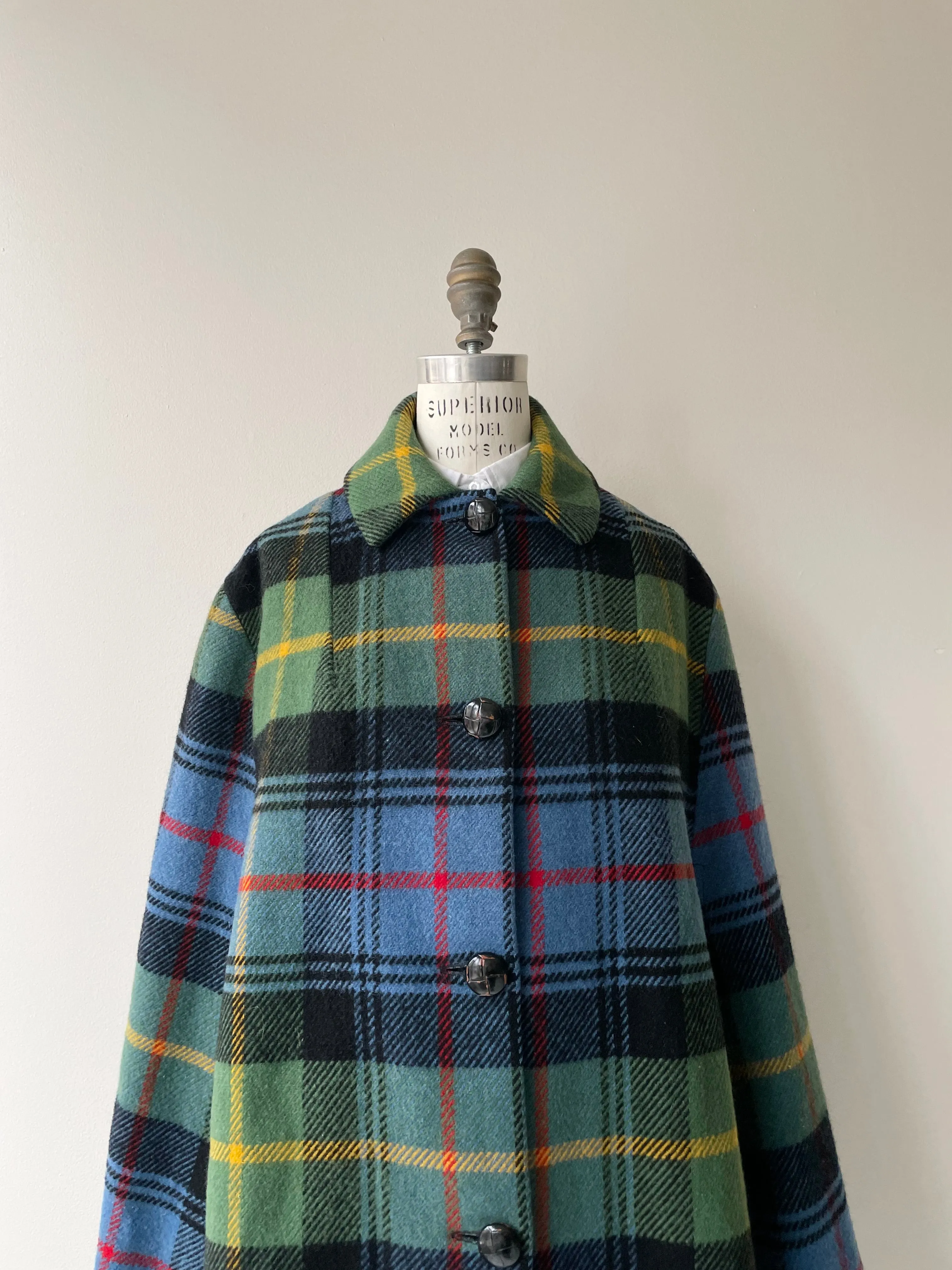 1950s MacNeil Tartan Wool Cape