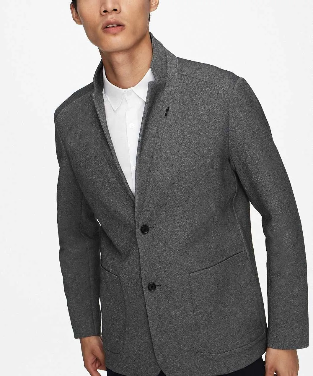 3D Blazer - Grey