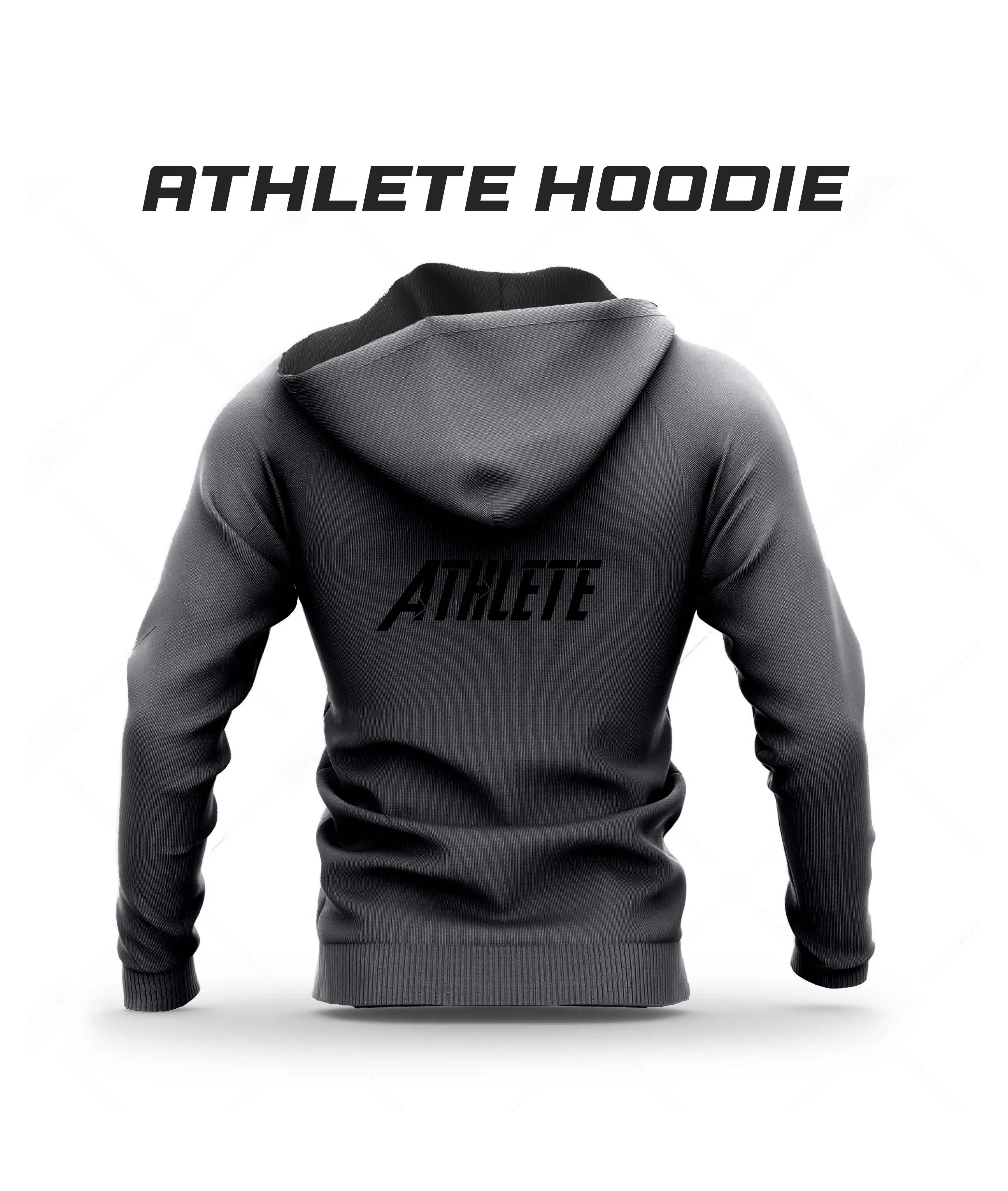 Athlete GymX Hoodie: Metal Grey