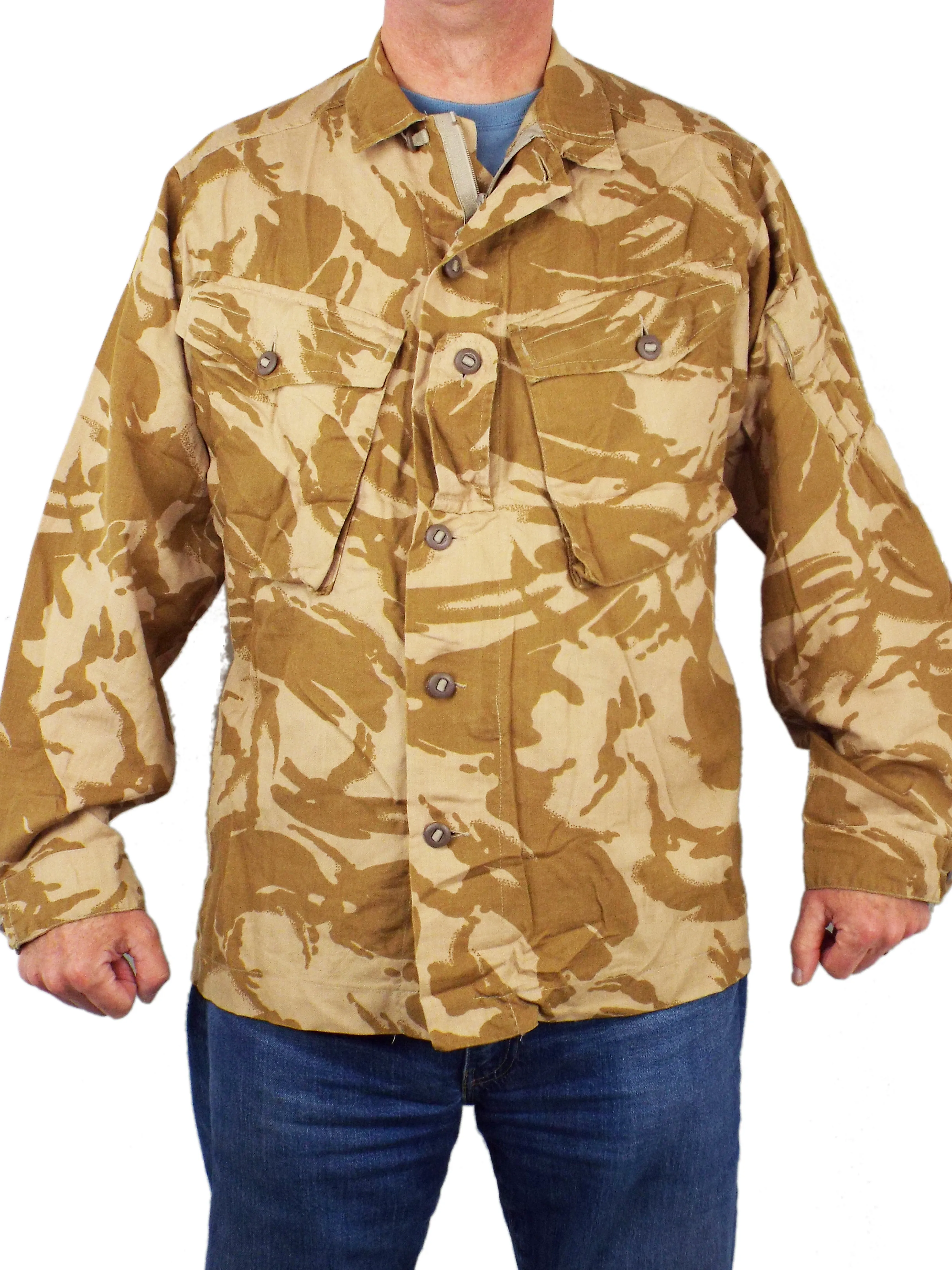 British Desert Lightweight Combat Jacket - Zip Front - Grade 1