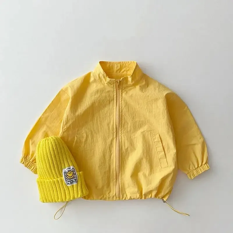 Candy-Colored Lightweight Windbreaker