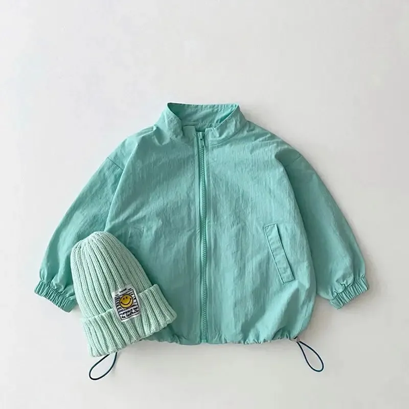 Candy-Colored Lightweight Windbreaker