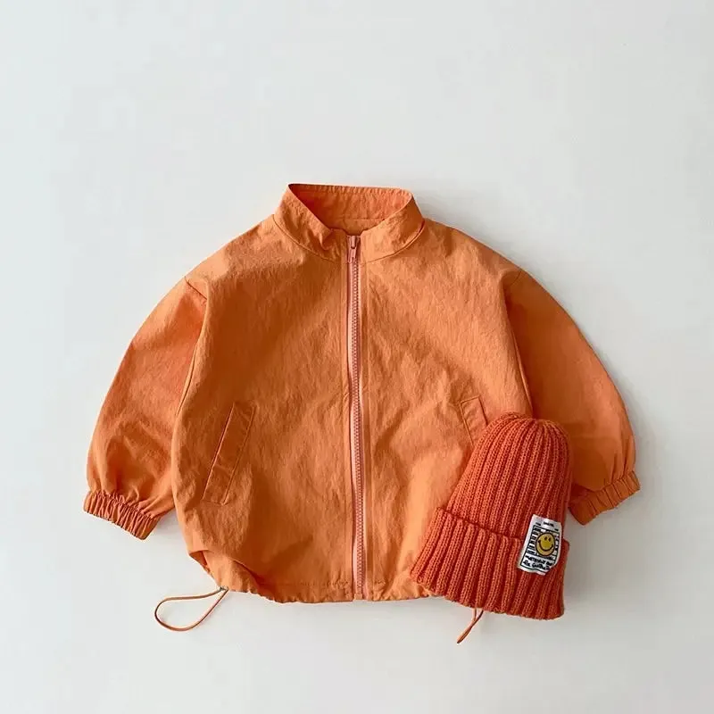 Candy-Colored Lightweight Windbreaker