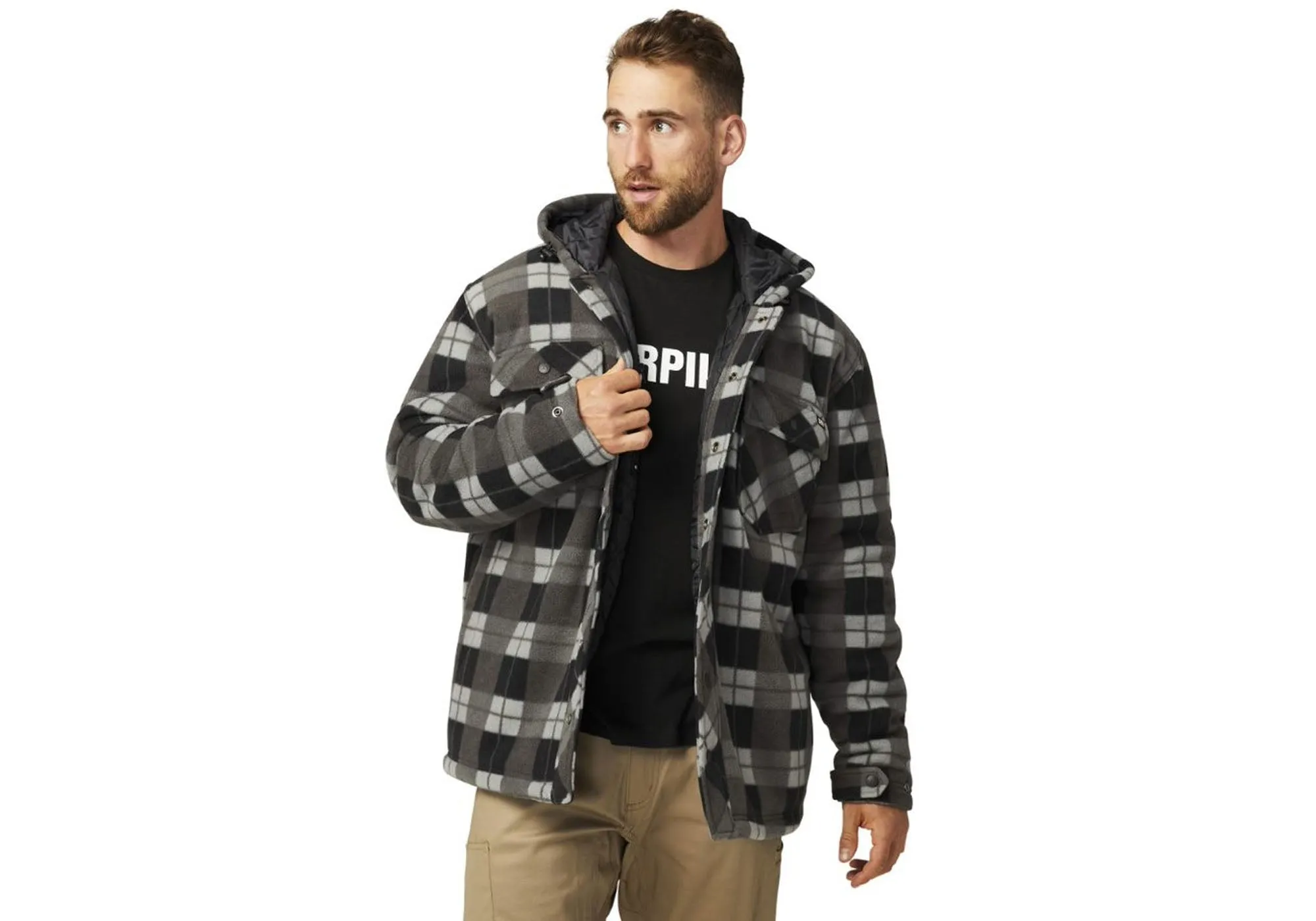 Caterpillar Mens Comfortable Active Work Warm Jacket