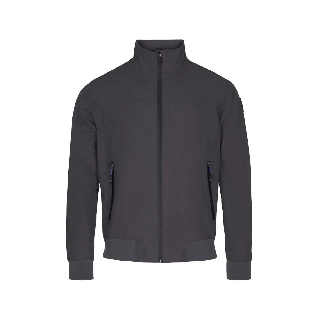 Constantin Zip Jacket - Dark Grey