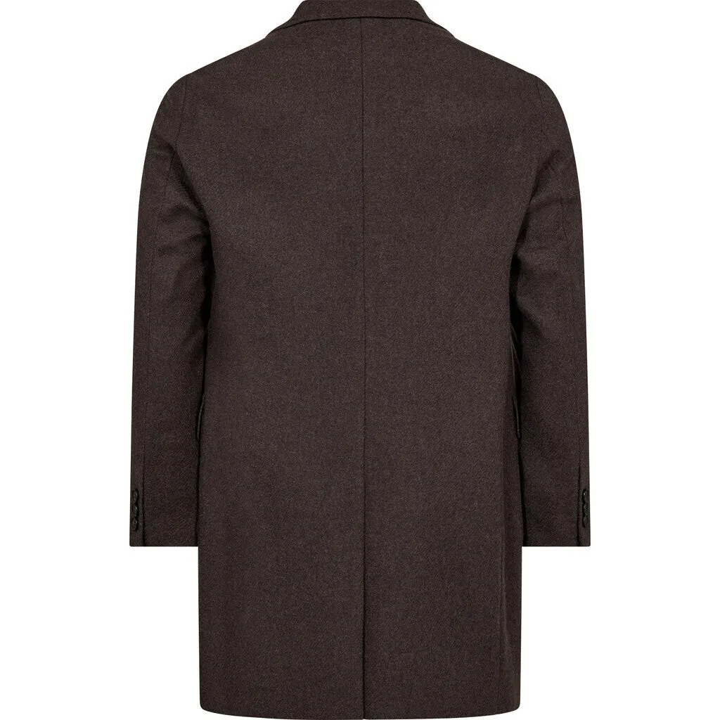 Cozy Wool Coat - BRW Brown