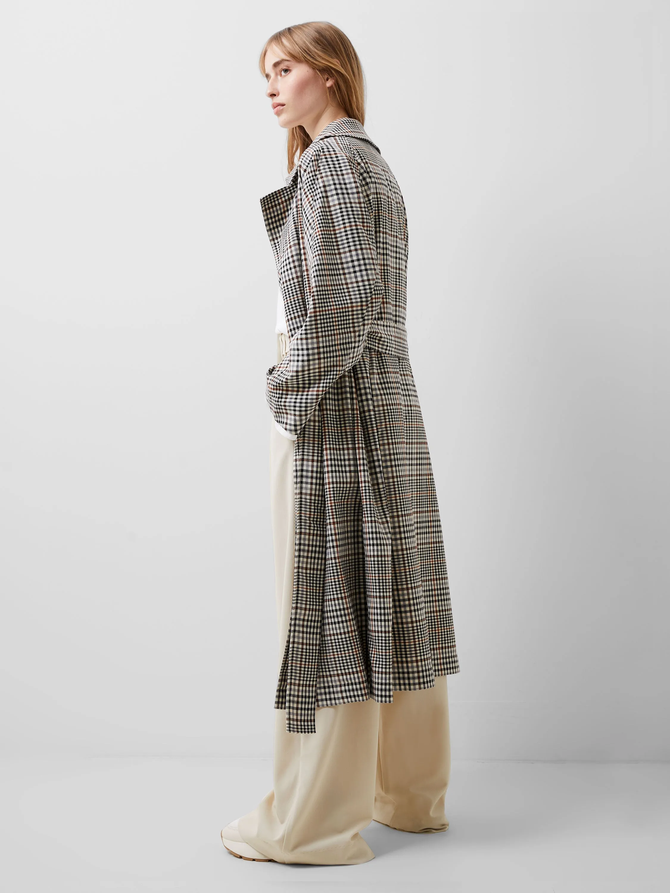 Dandy Check Lightweight Coat