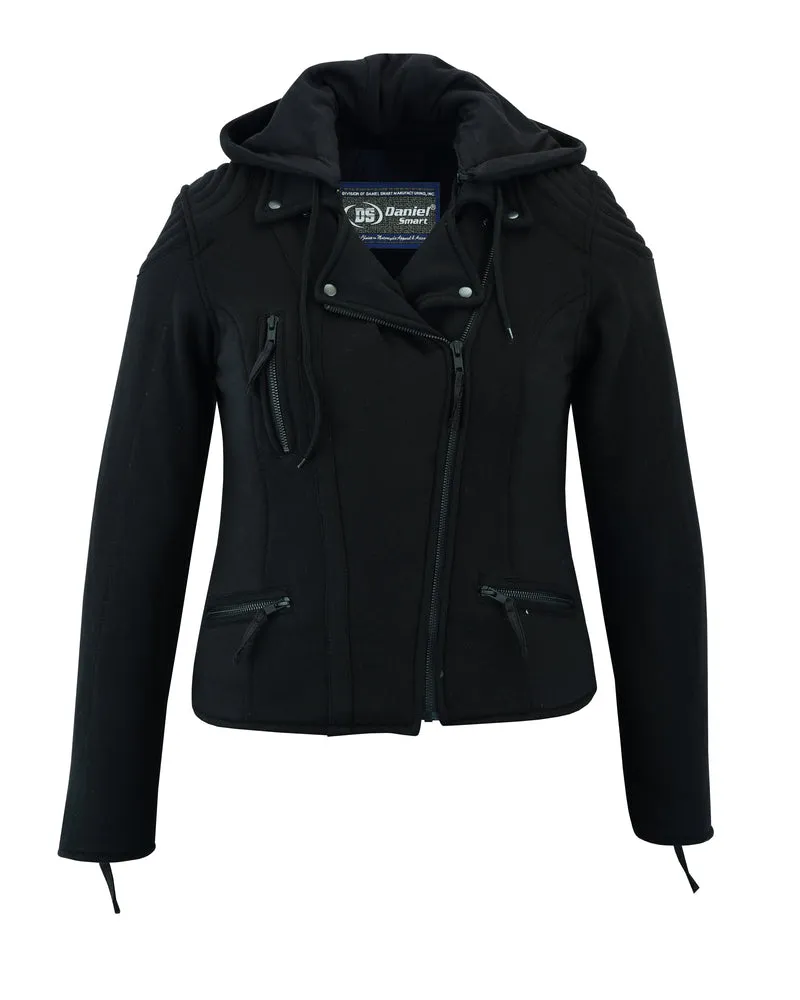 DS825 Women's Operative Windproof Reinforced Riding Jacket