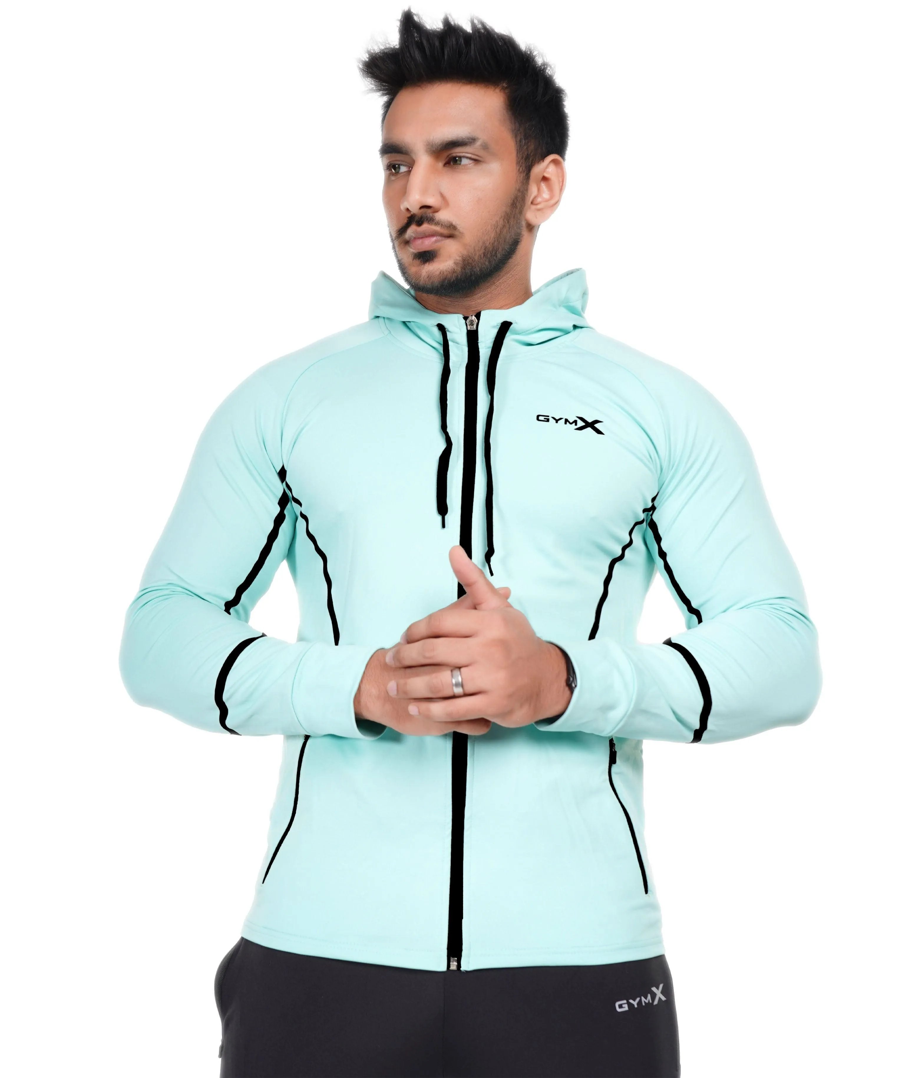 Emperor Mint Green GymX Hoodie - Sale