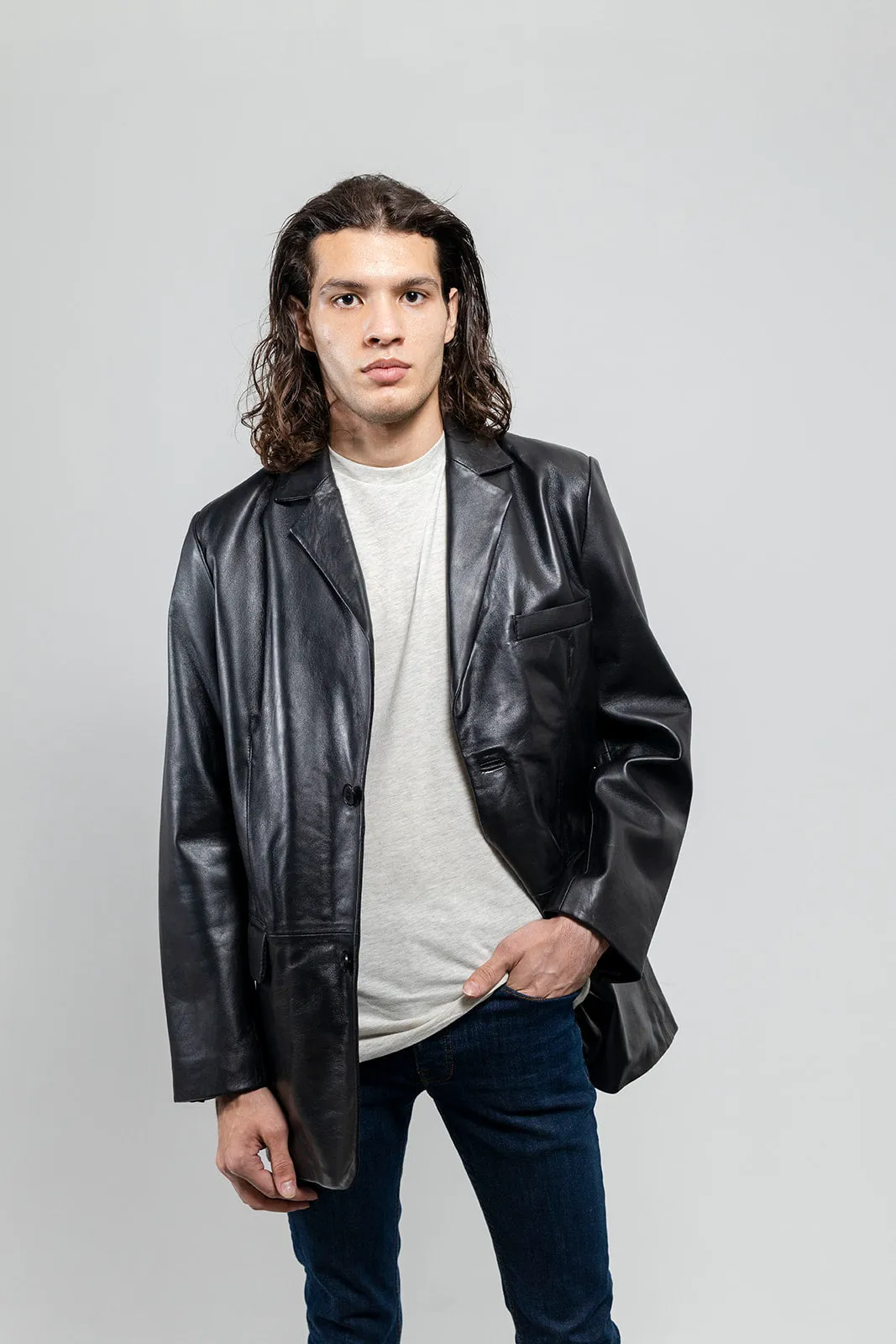 Esquire Mens Leather Jacket