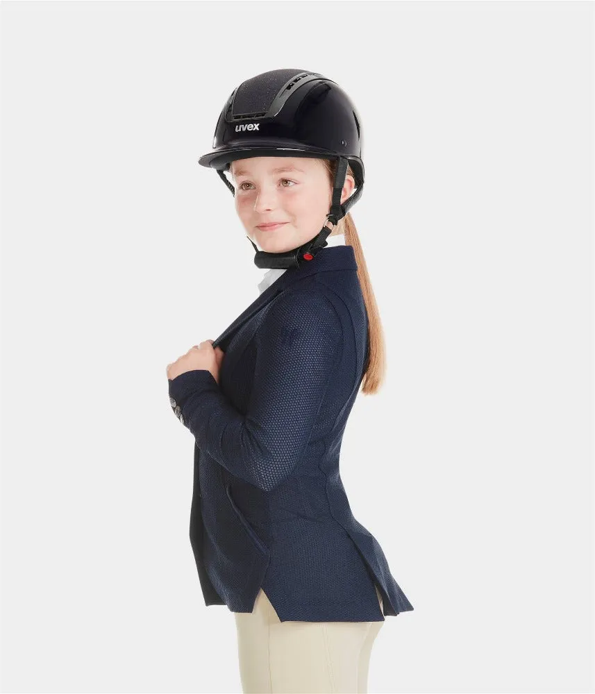 Horse Pilot Juniors Aeromesh Show Jacket - Navy