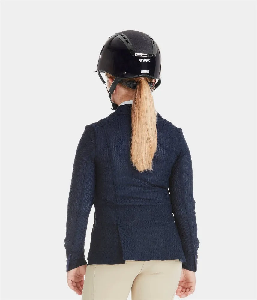 Horse Pilot Juniors Aeromesh Show Jacket - Navy