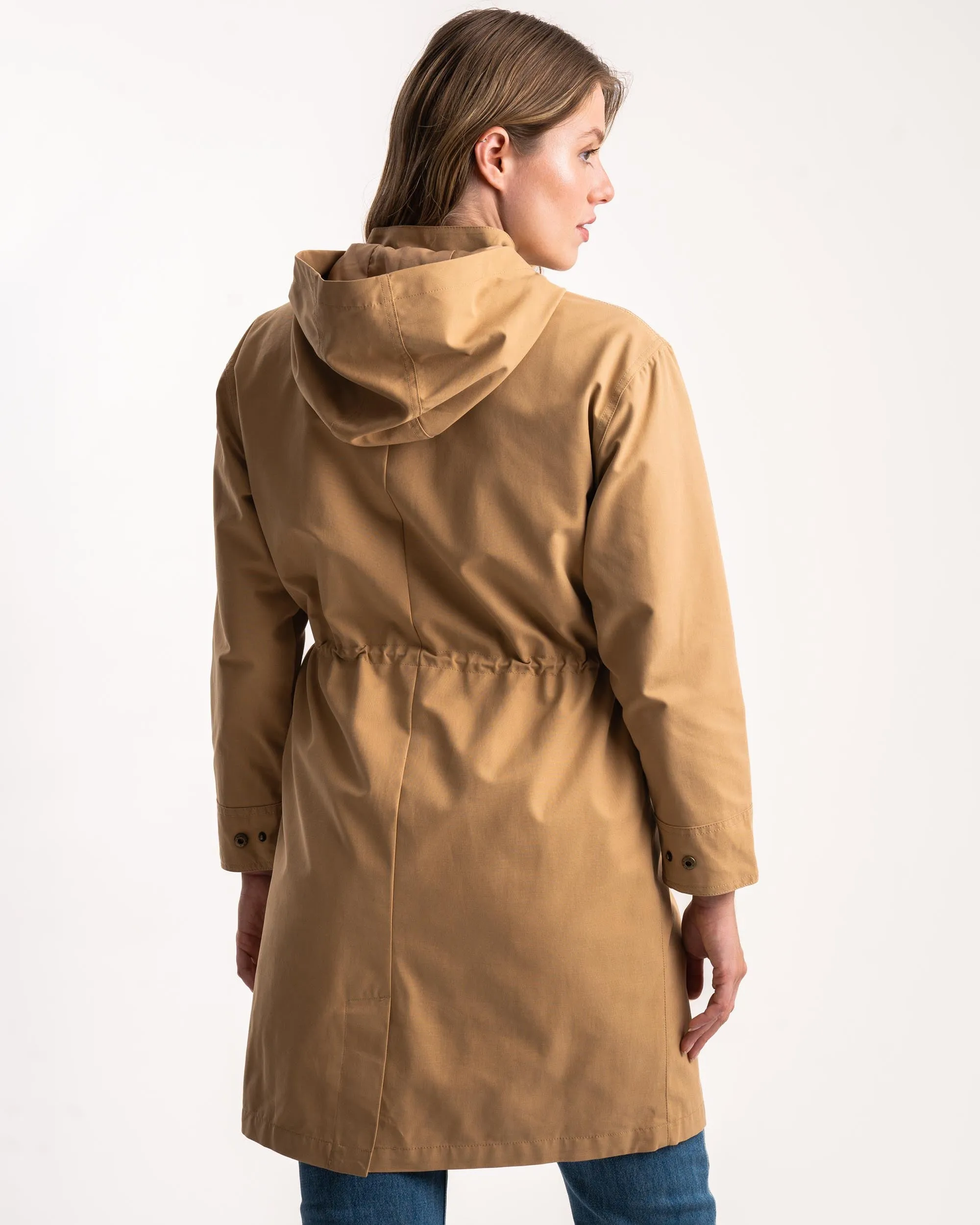 Ladies Trench Coat - Camel