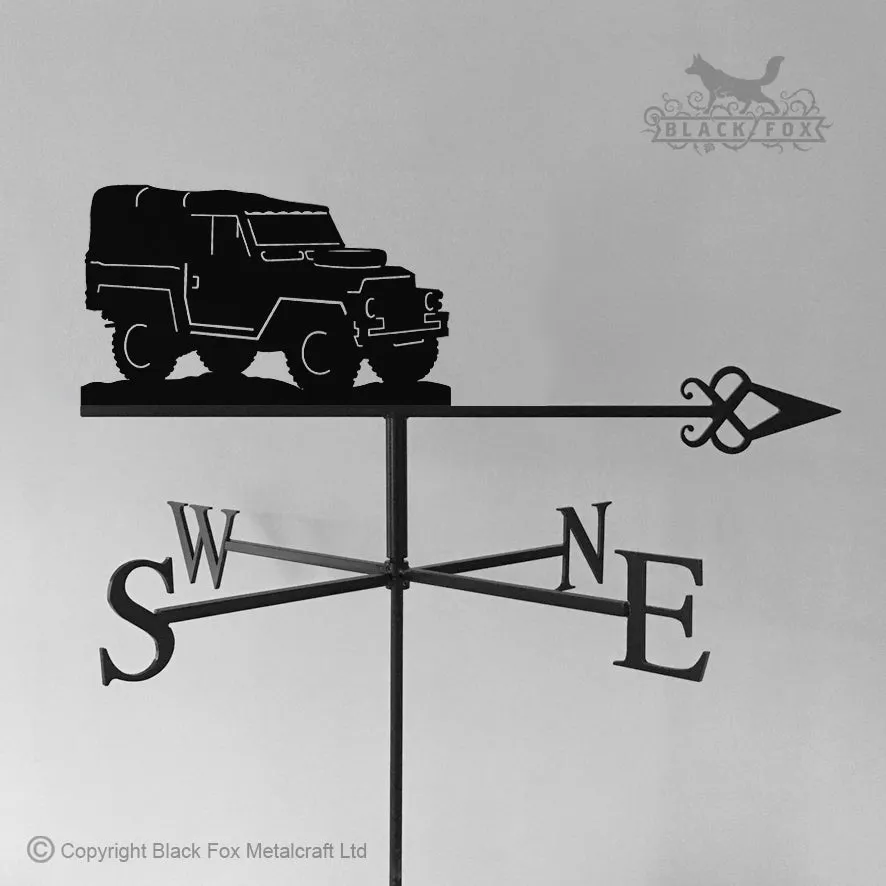 Landrover Army Lightweight Weathervane