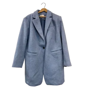 Lightweight winter coat in powder blue - US 20