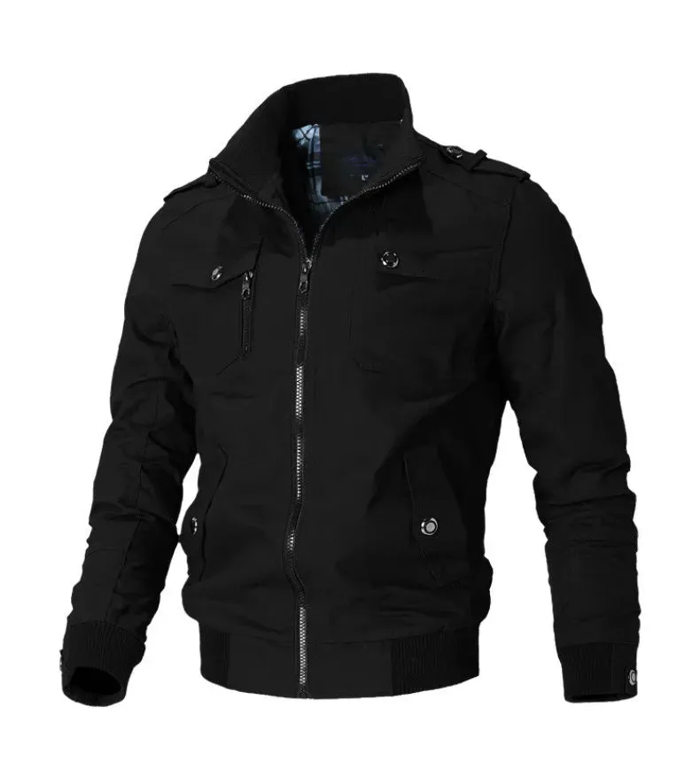 Men Fashion Casual Windbreaker Jacket Coat Spring Autumn*