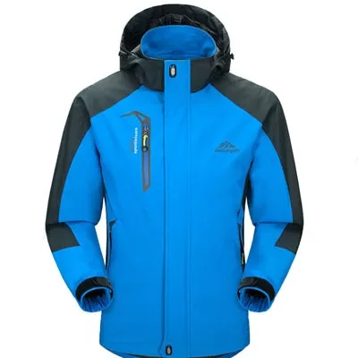 Men Soft Shell Hiking Windproof Waterproof Jackets