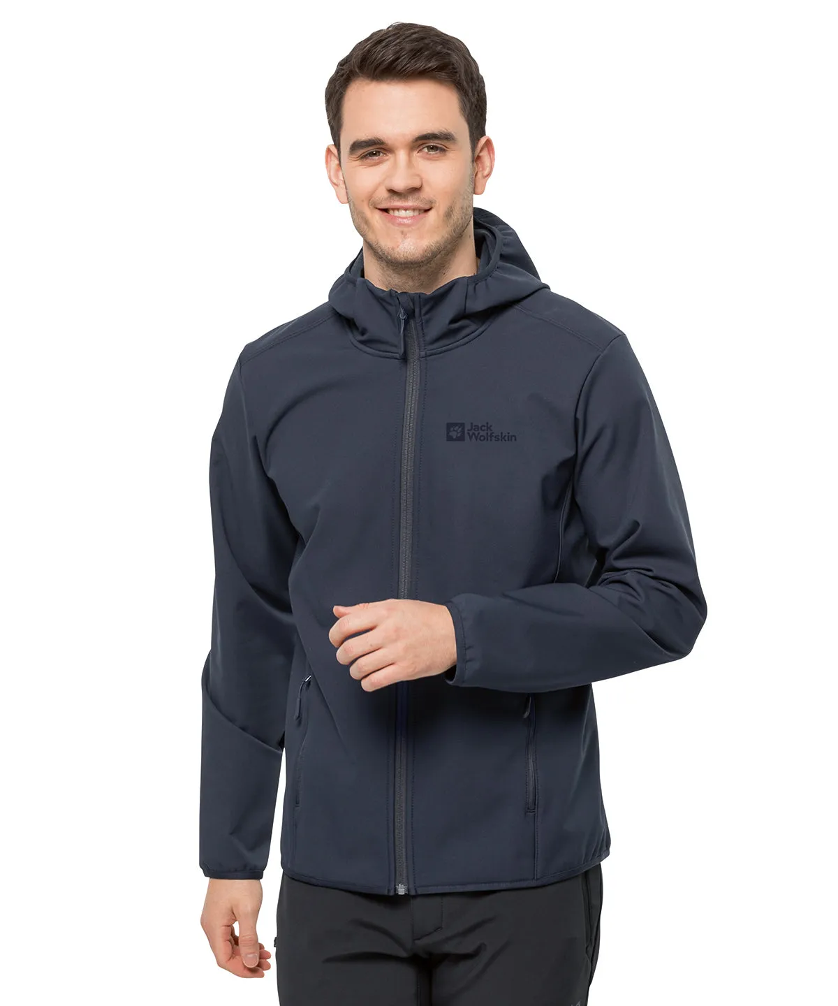 Night Blue - Hooded softshell jacket (NL)