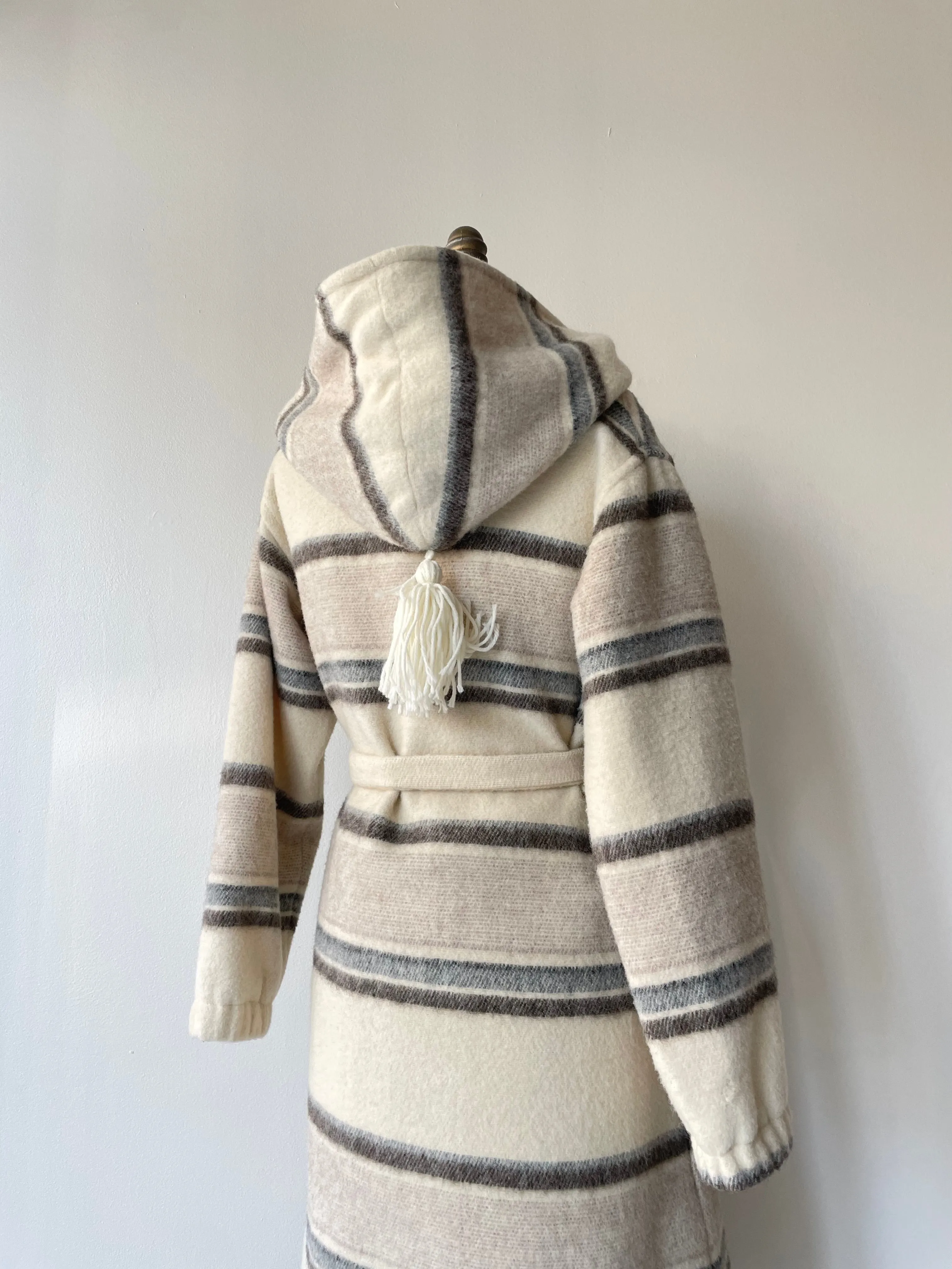 Nunavut Wool Wrap Coat