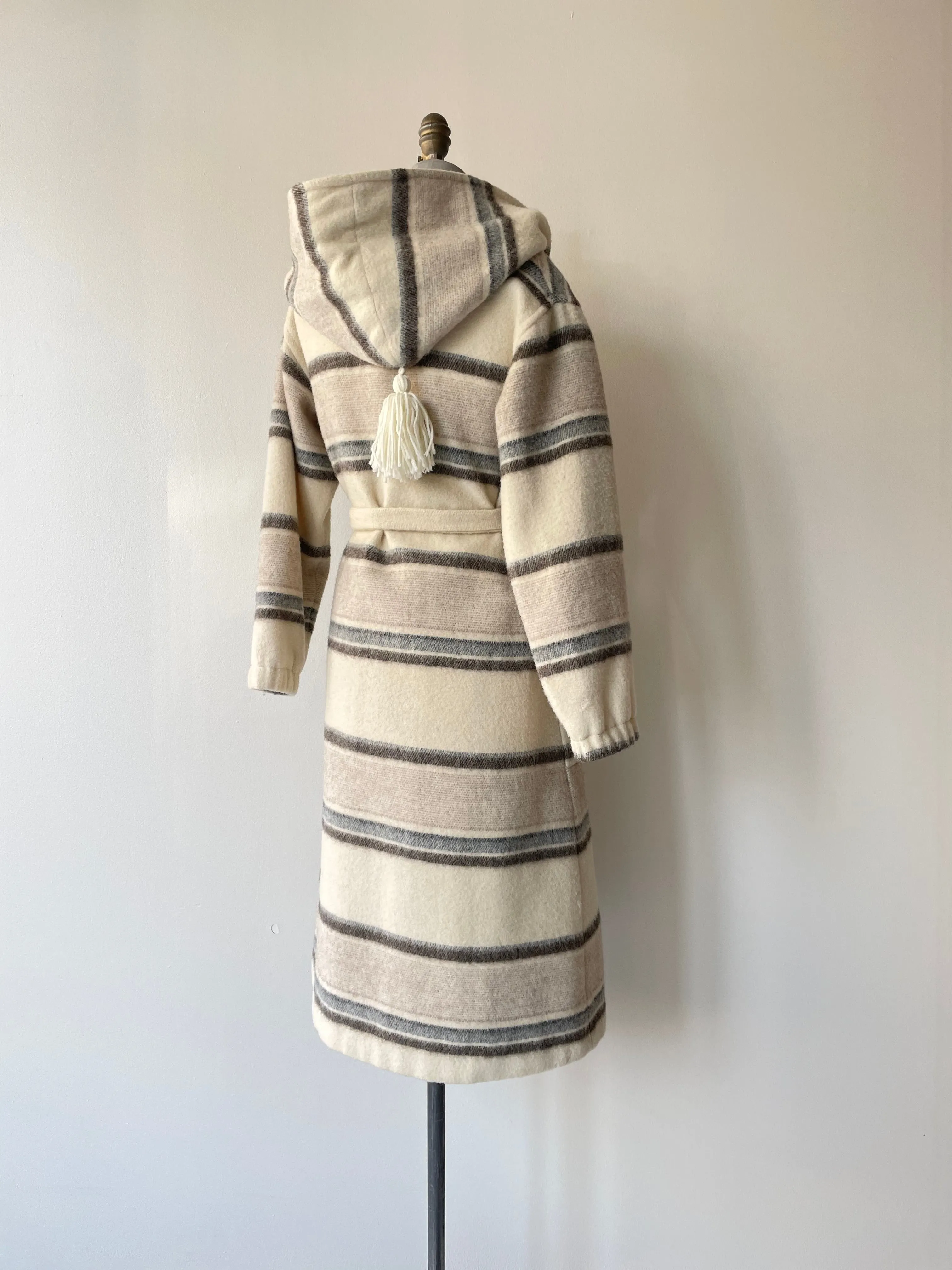 Nunavut Wool Wrap Coat