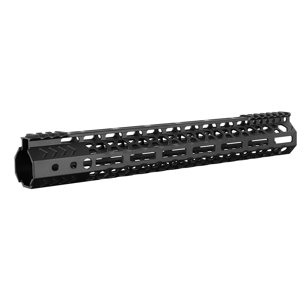 Ohhunt® AR-15 13.5" Ultra Light Hex Free Float M-lok Handguard with Steel Barrel Nut