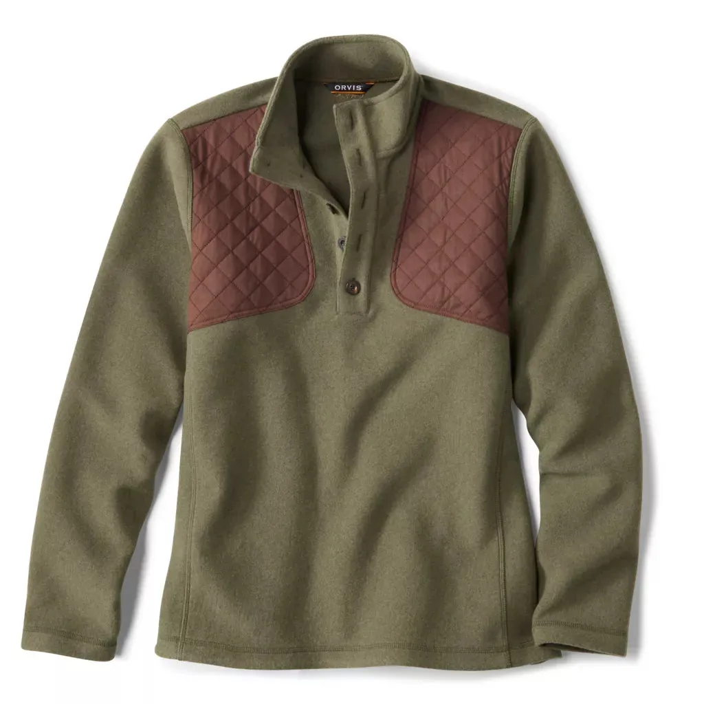 Orvis New Green Mountain Sharptail 1/4 Button Pullover