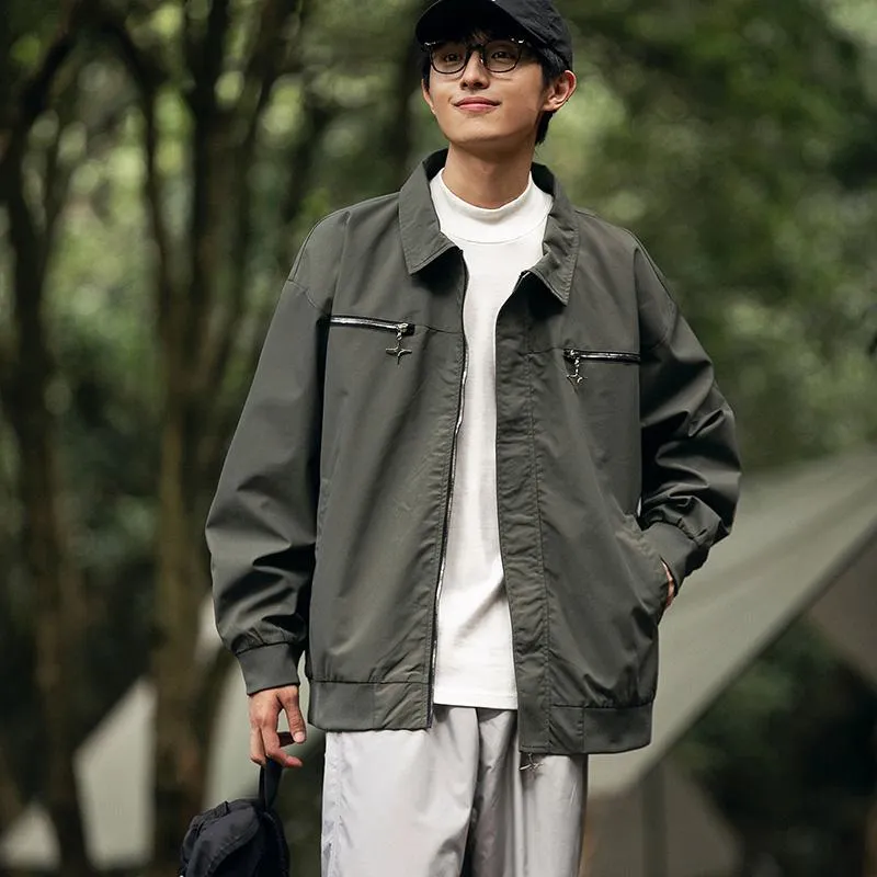 Outdoor Windproof Harrington Jacket