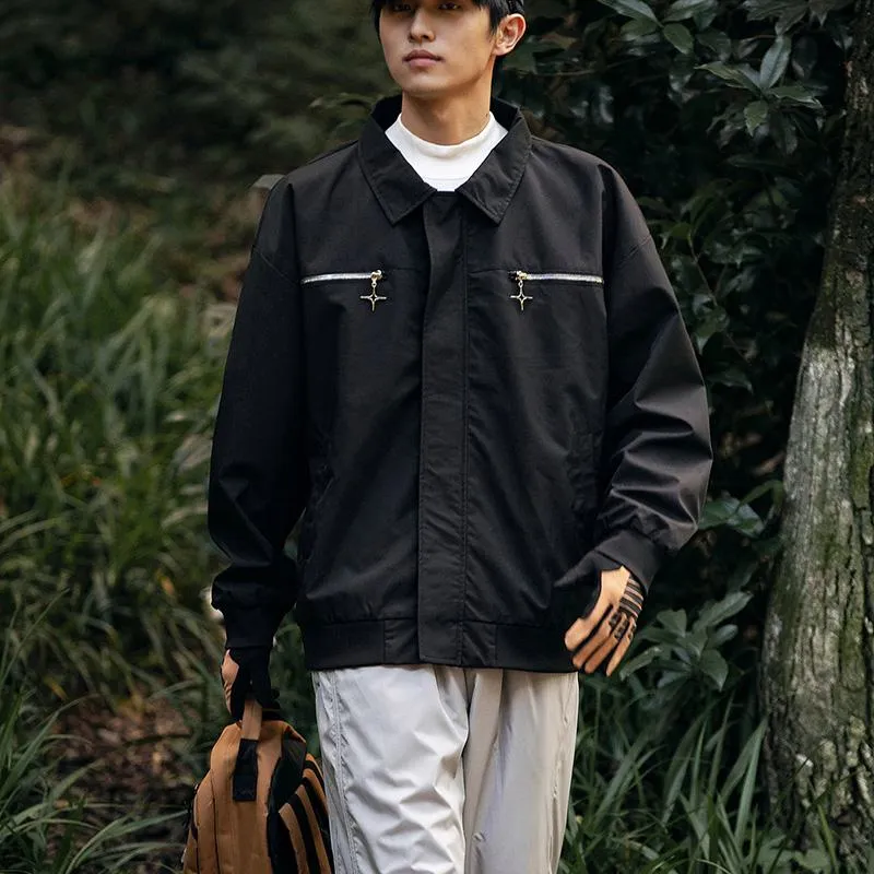 Outdoor Windproof Harrington Jacket