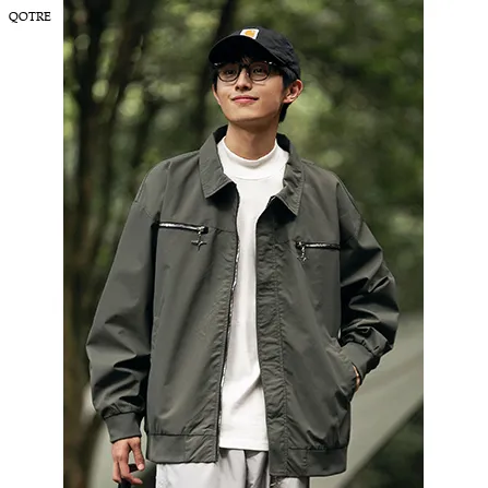 Outdoor Windproof Harrington Jacket