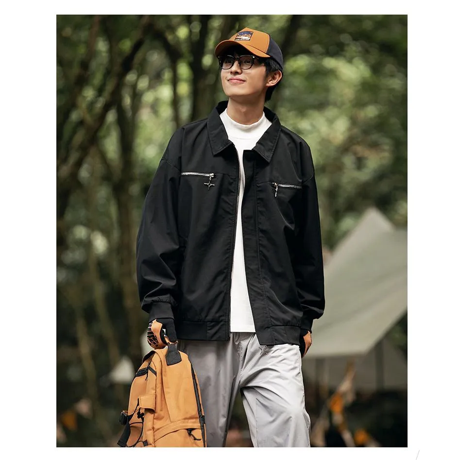 Outdoor Windproof Harrington Jacket