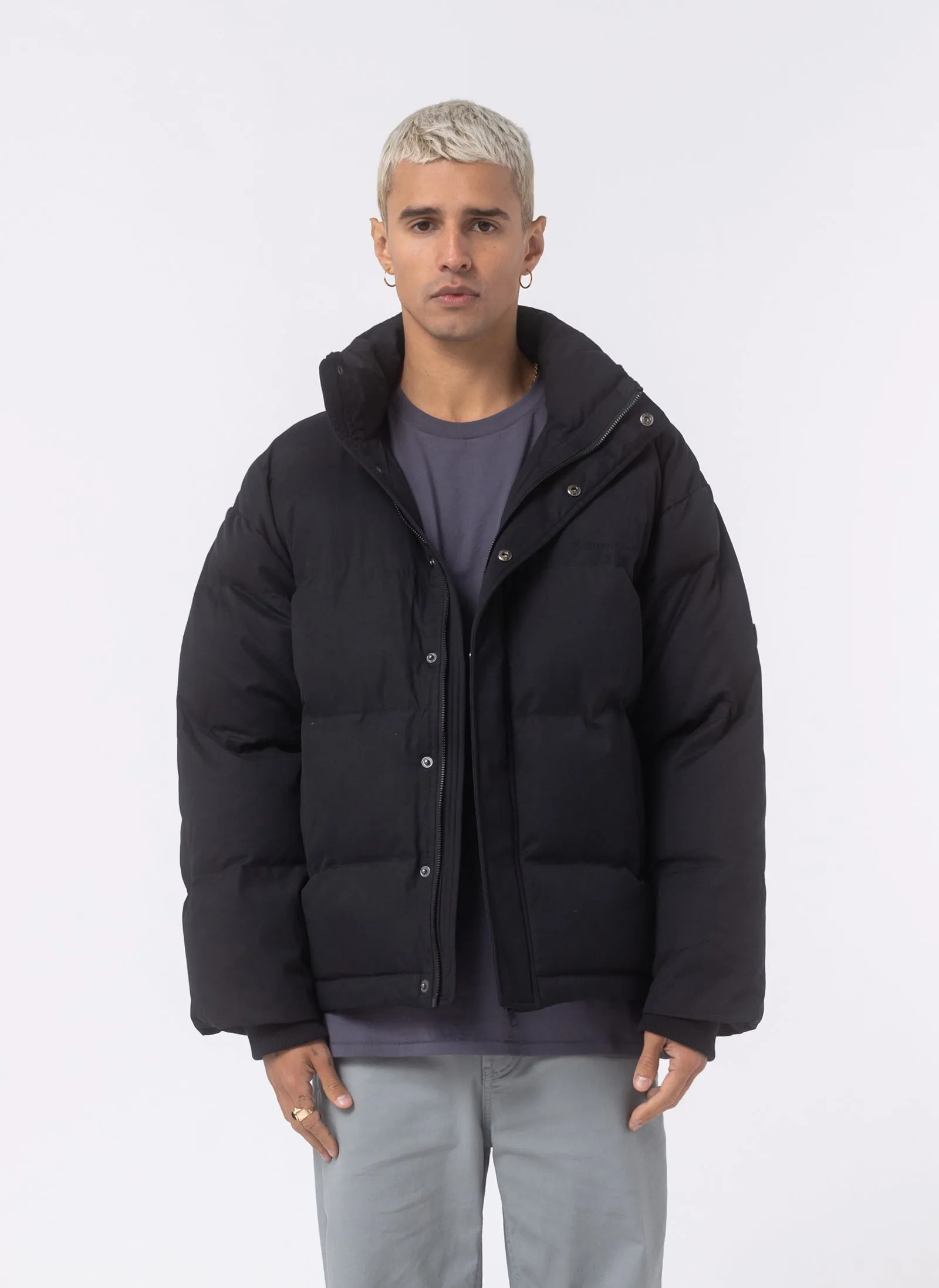 Porter Puffer Jacket Black