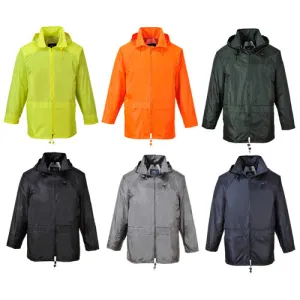 Portwest Classic Rain Jacket S440 - Waterproof, Breathable & UV-Resistant Outdoor Jacket