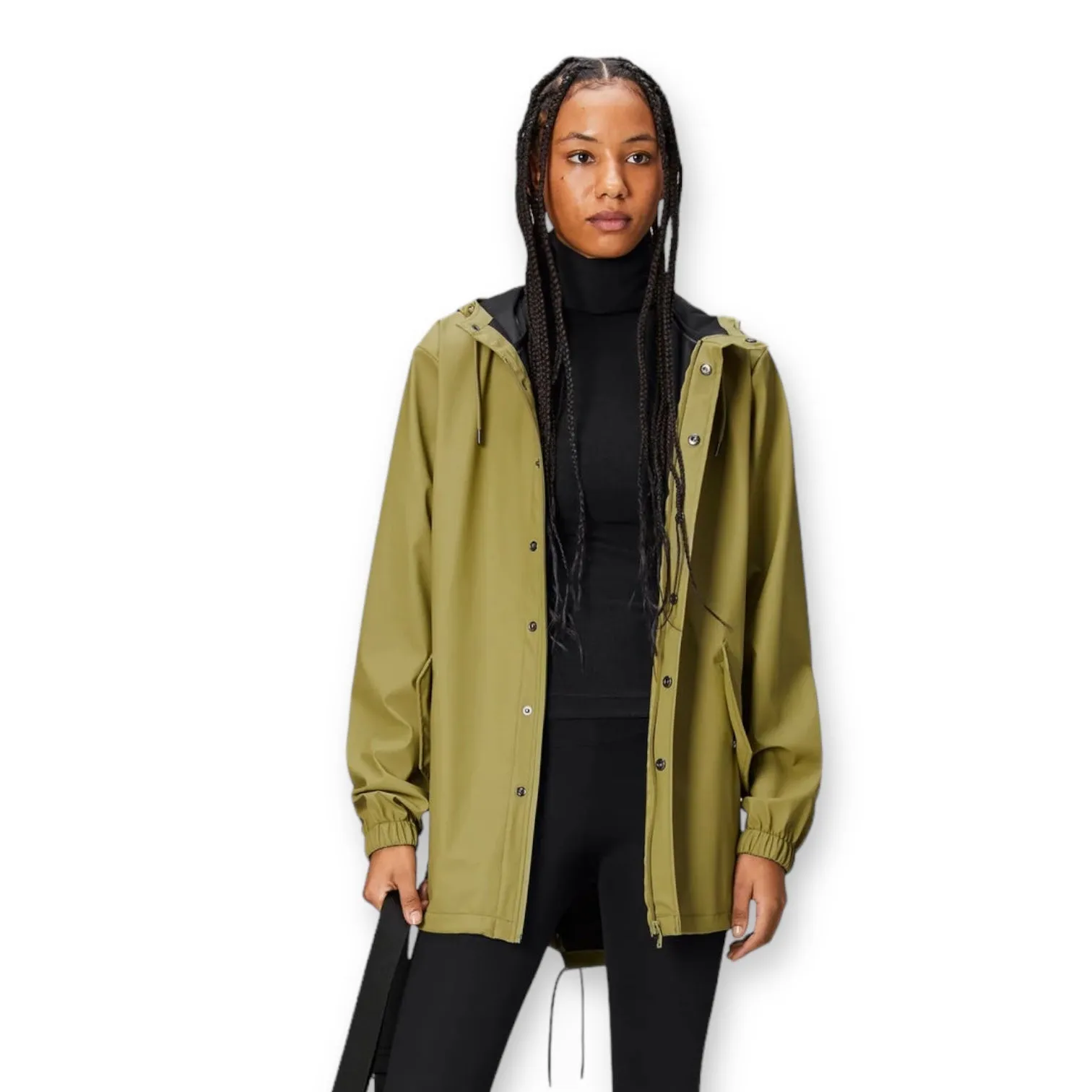 Rains Fishtail Jacket W3 Khaki