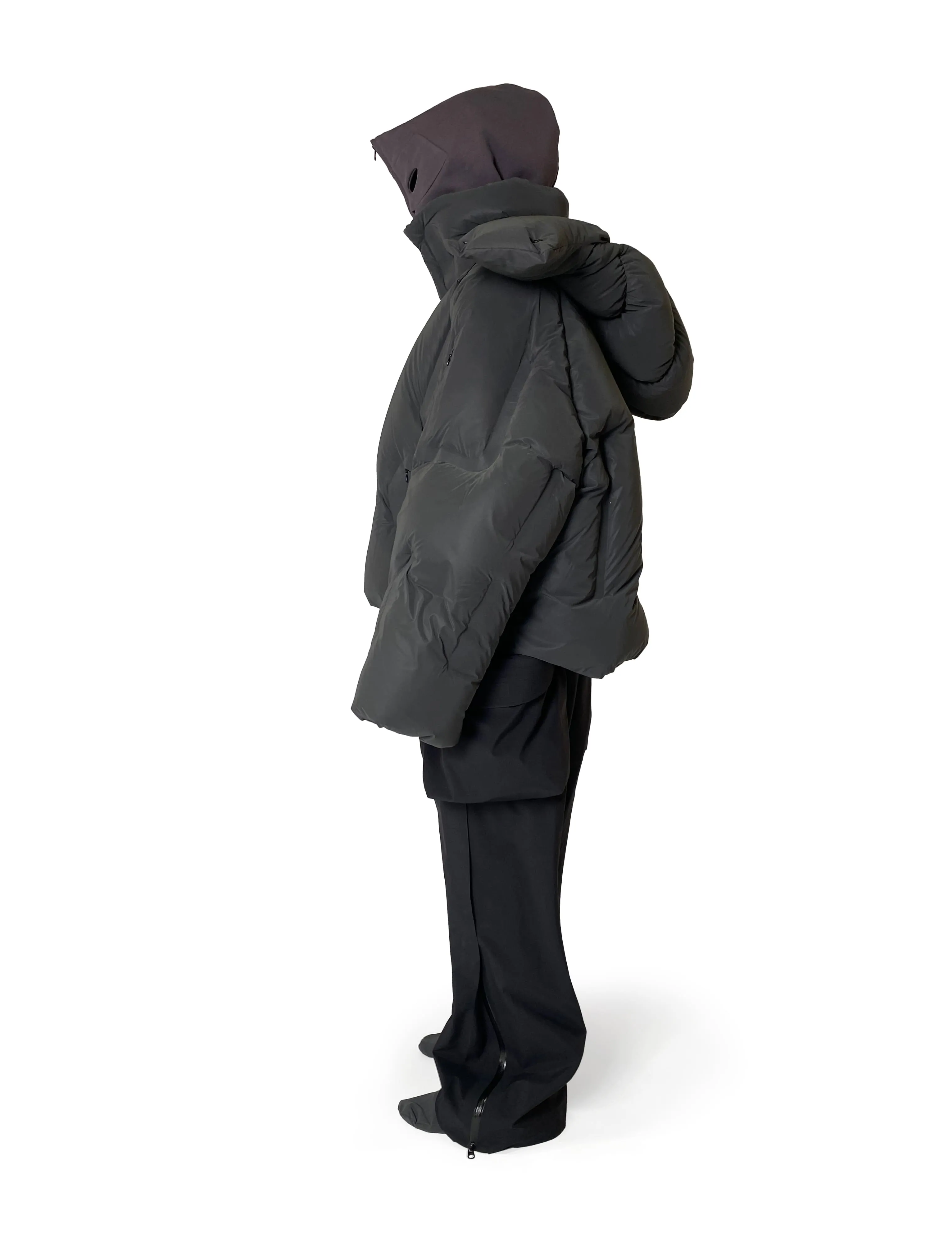 REFLEX COCOON JACKET (MATTE BLACK)