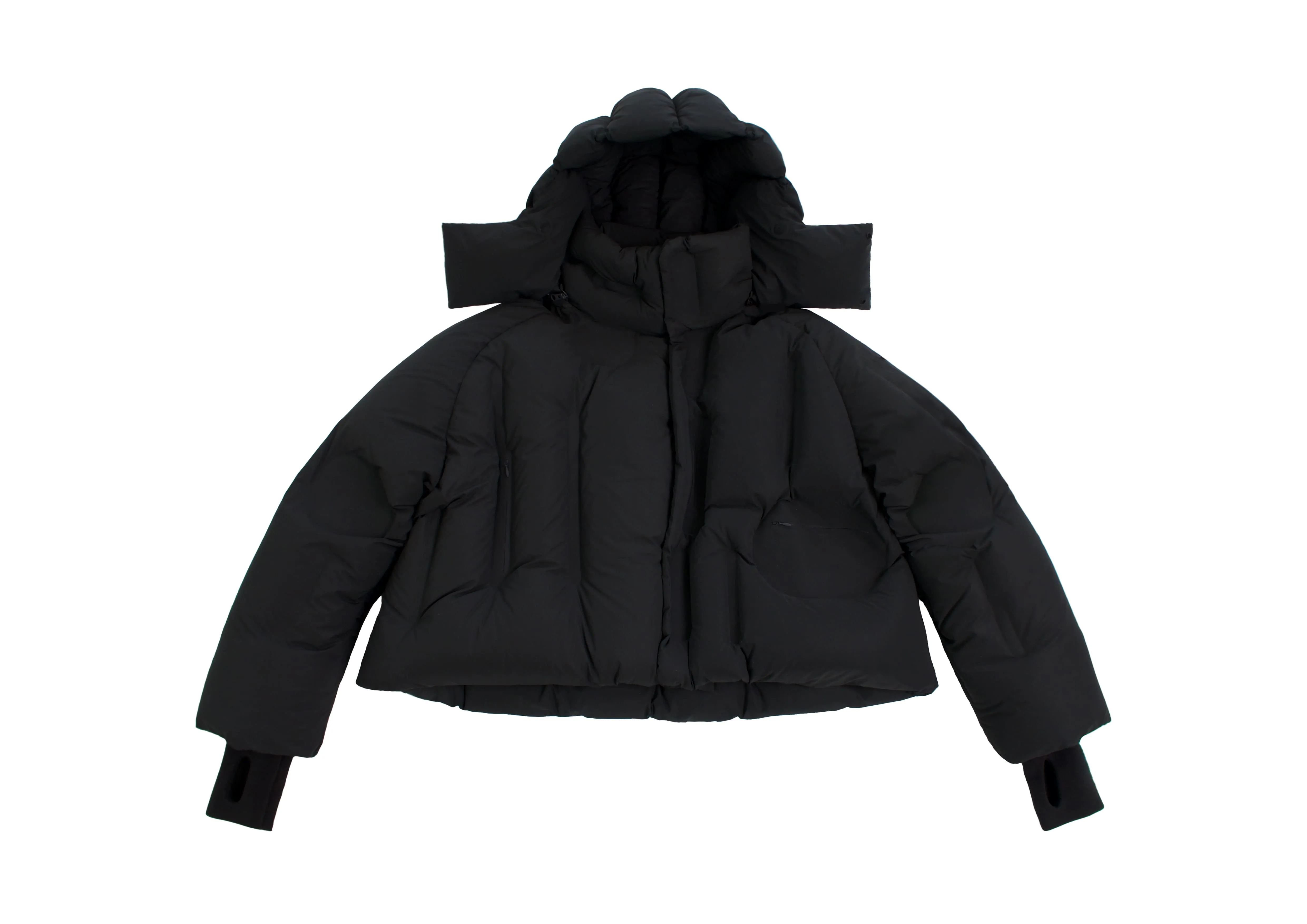 REFLEX COCOON JACKET (MATTE BLACK)