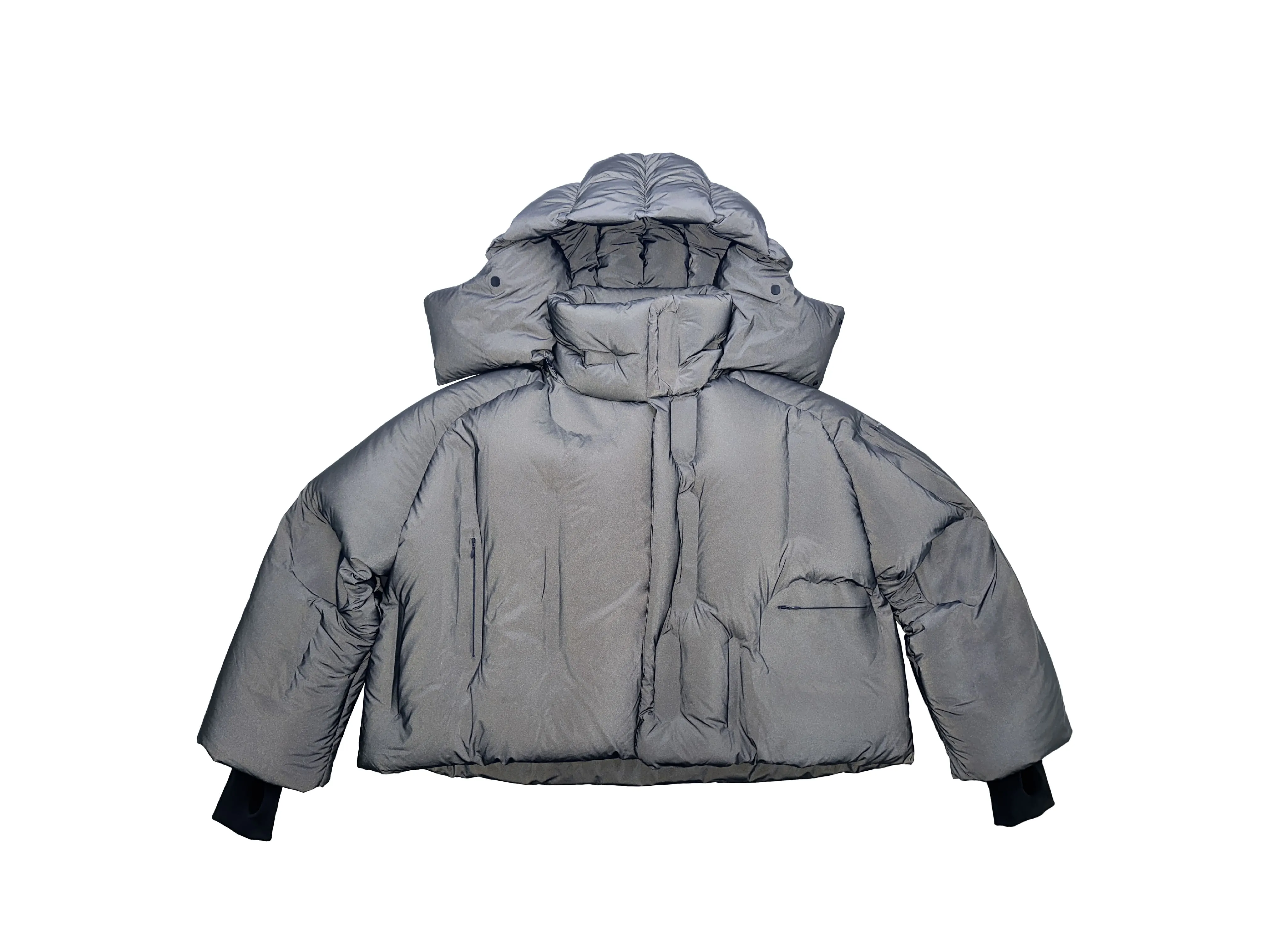 REFLEX COCOON JACKET (MATTE BLACK)