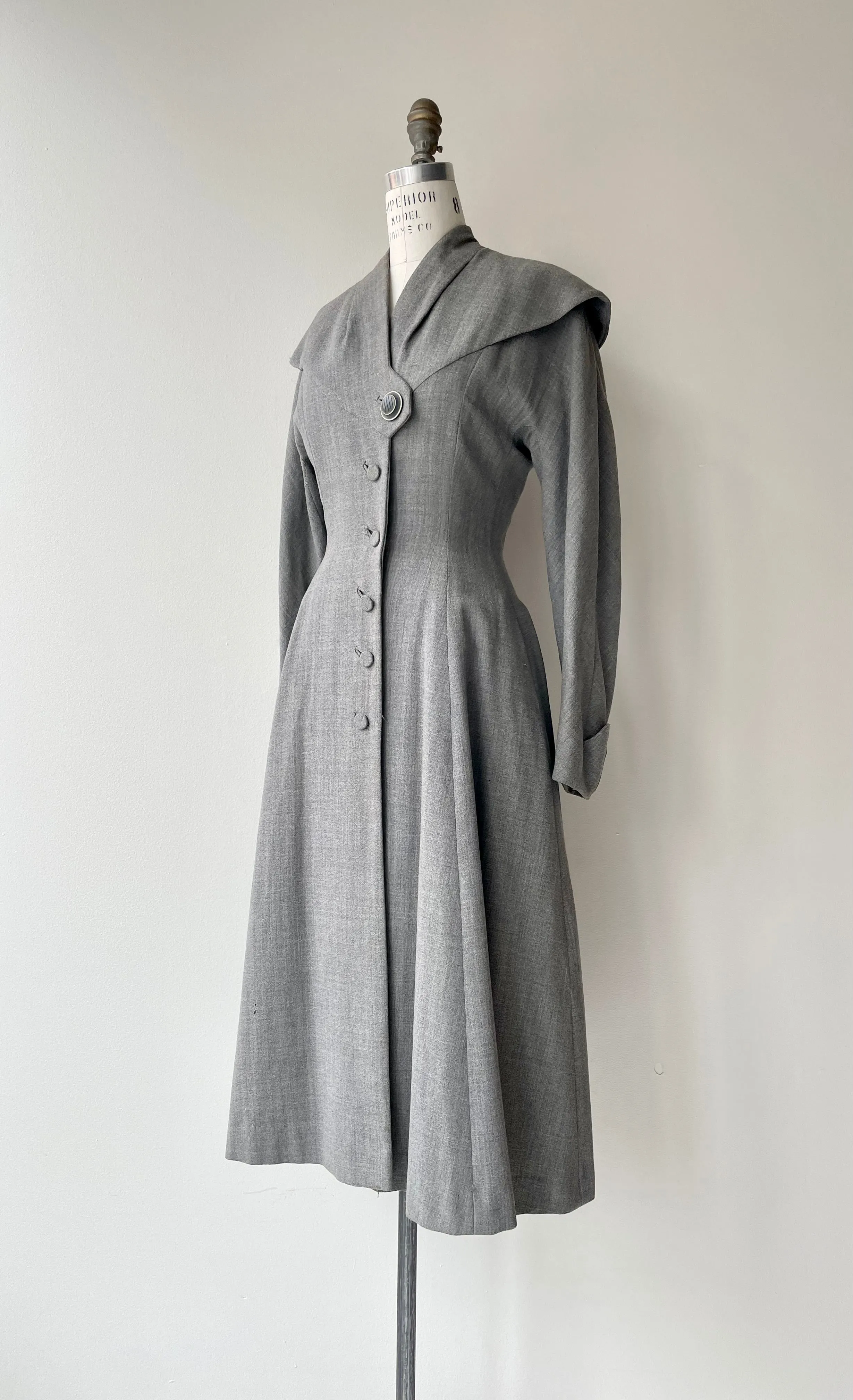 Regent Garbardine Coat | 1940s