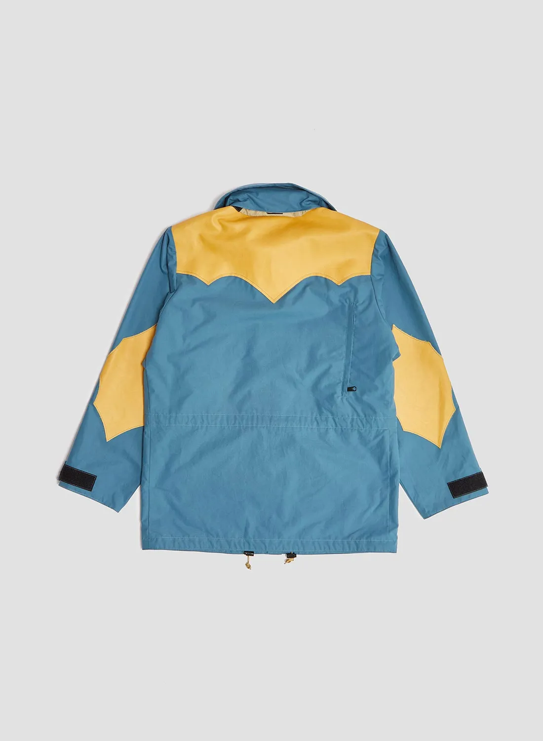 Rocky Mountain Featherbed x Nigel Cabourn Mountain Parka Dry Wax in Blue