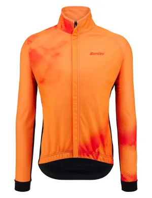 Santini Men's Pure Dye Jacket Orange