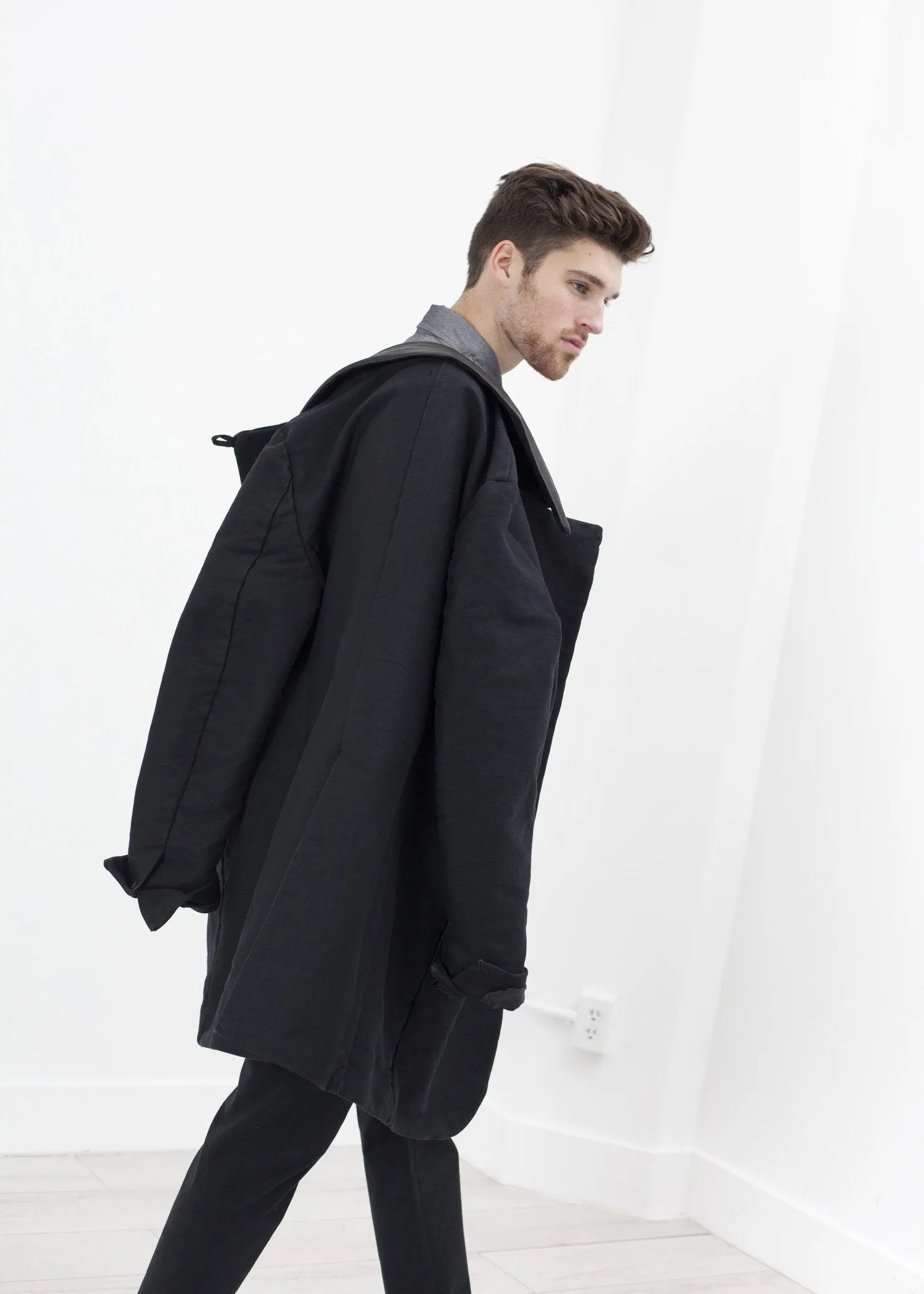 Taban Coat in Black