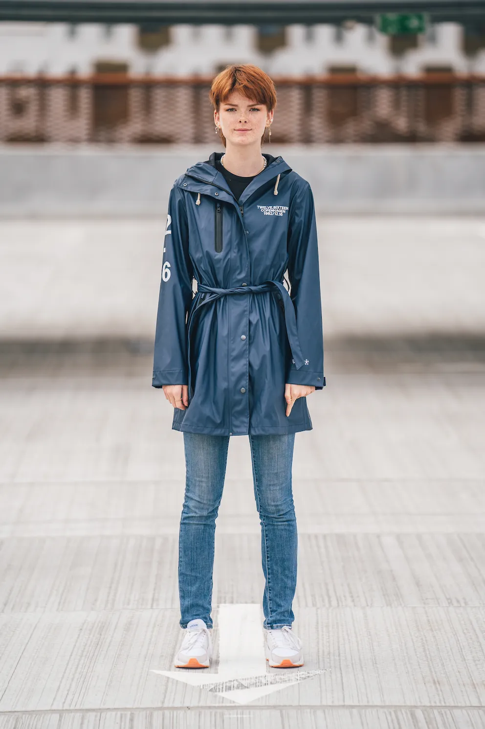 Twelve Sixteen RainX3 - 100% Recycled Navy - Woman