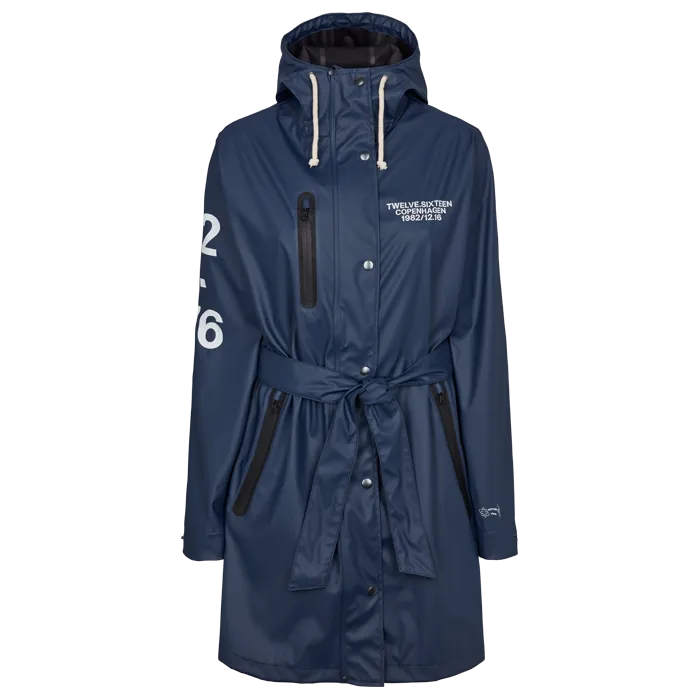 Twelve Sixteen RainX3 - 100% Recycled Navy - Woman