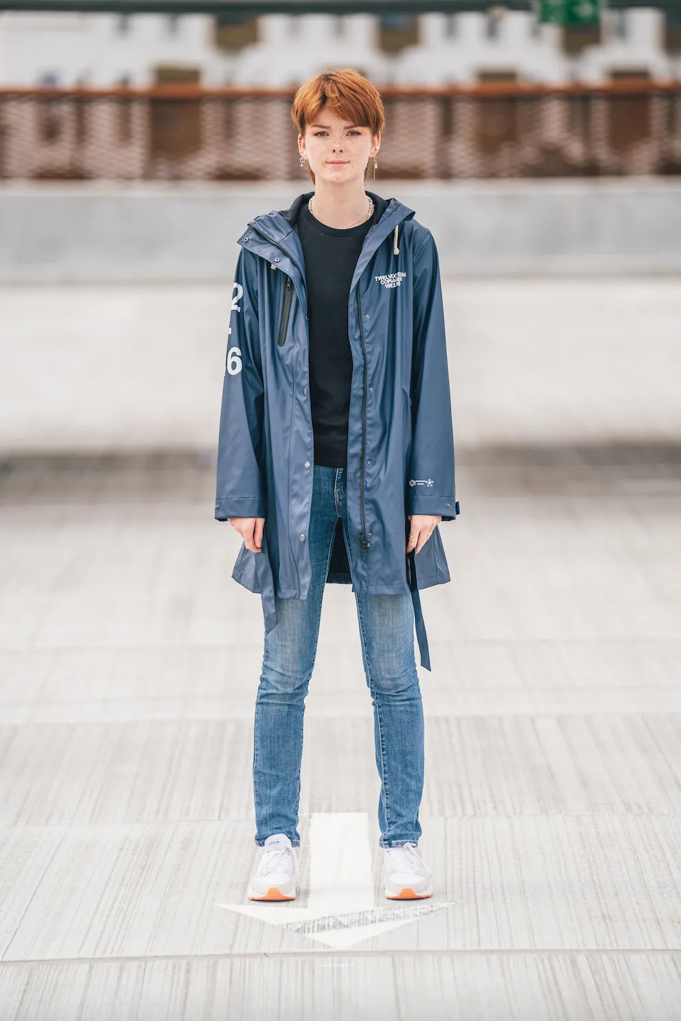 Twelve Sixteen RainX3 - 100% Recycled Navy - Woman