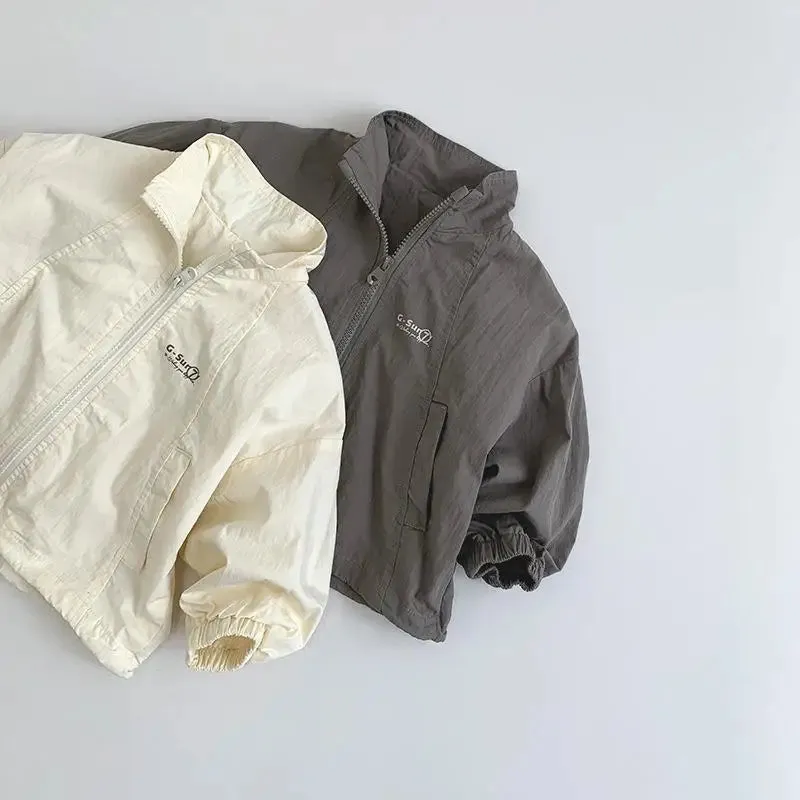 Vintage Zip-Up Windbreaker