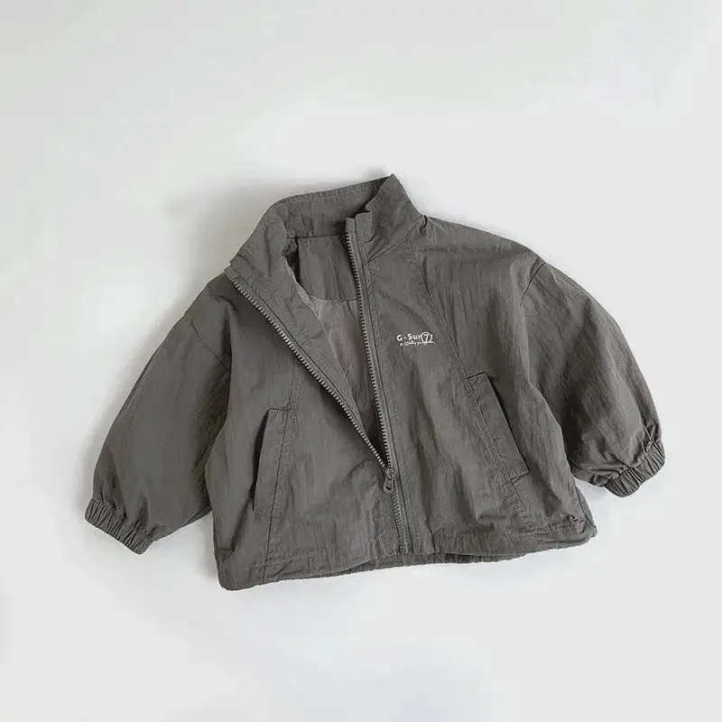 Vintage Zip-Up Windbreaker