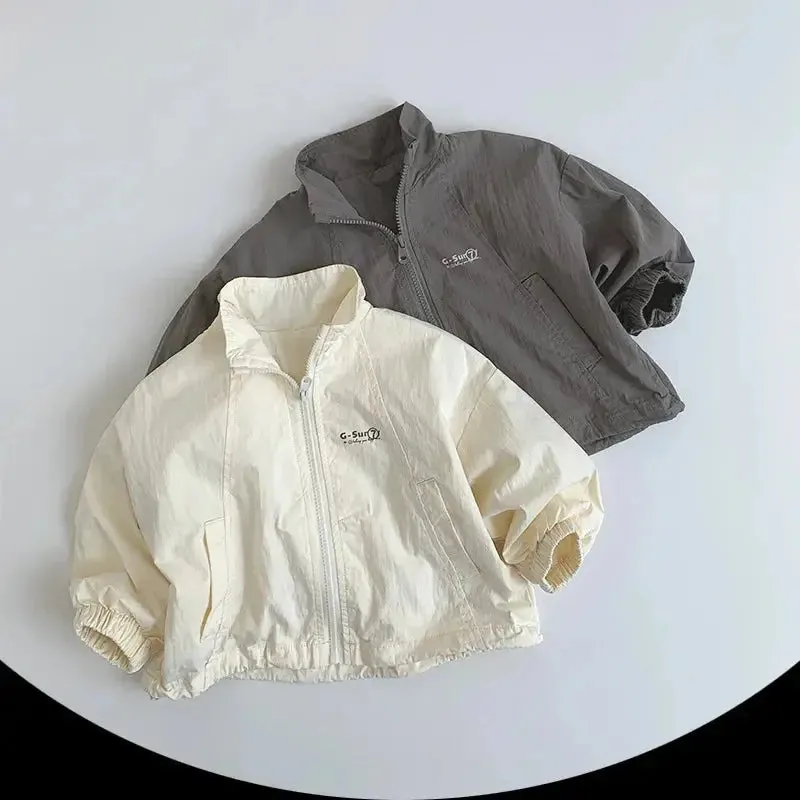 Vintage Zip-Up Windbreaker