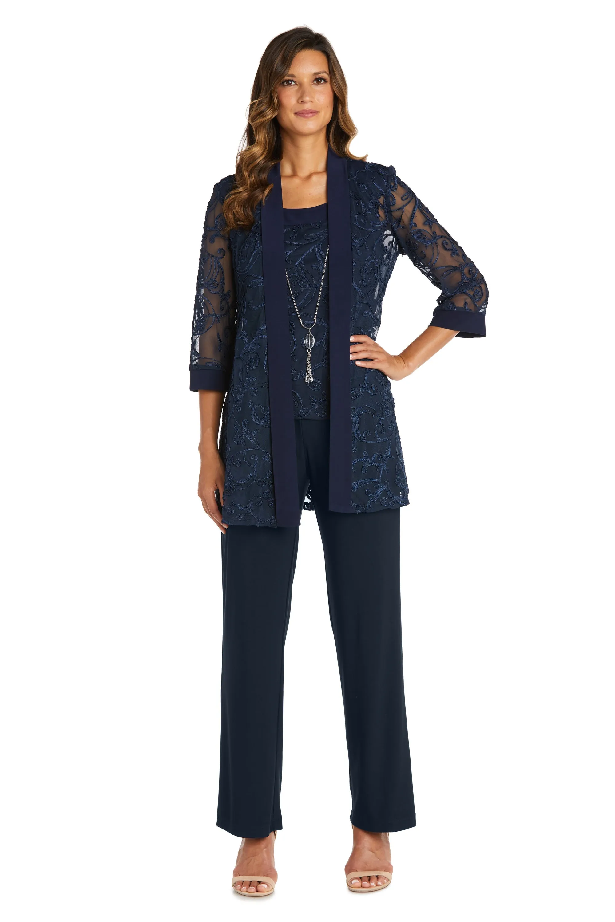 Women's Comfortable Pant Set and Sequin Jacket