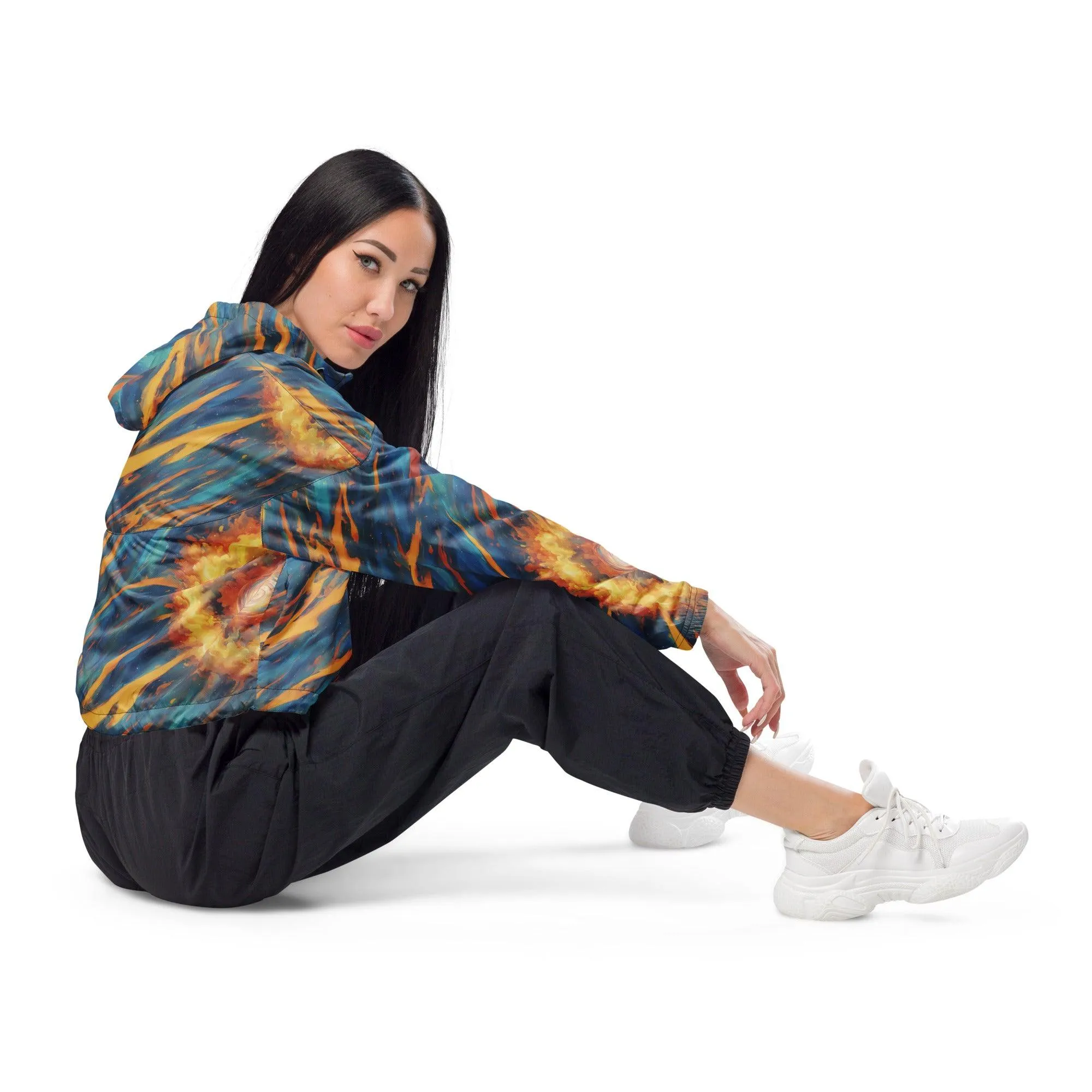 Women’s Cropped Windbreaker Sunburn