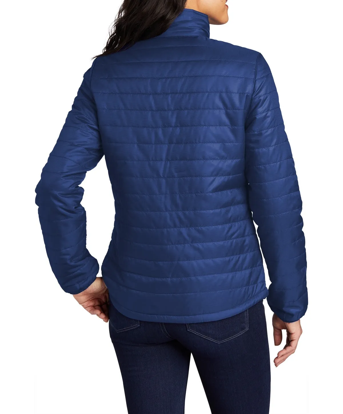 Women's Full-Zip Packable Puffy Water-Resistant Jacket