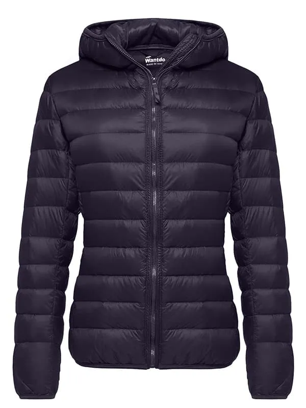 Women's Packable Down Jacket Lightweight Puffer Coat